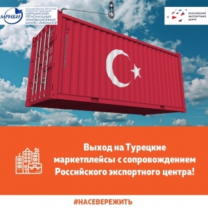 Приглашаем Вас выйти на рынок Турецкой Республики по каналам интернет-торговли с сопровождением Российского экспортного центра!