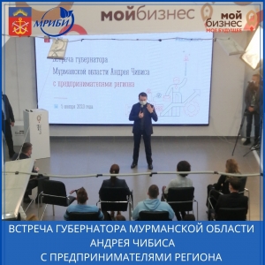 Встреча губернатора Мурманской области Андрея Владимировича Чибиса с предпринимателями региона