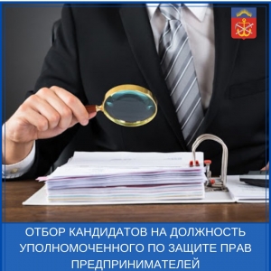 Начался отбор кандидатов на должность Уполномоченного по защите прав предпринимателей в Мурманской области