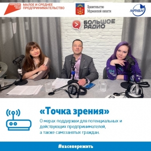 23 марта на радиостанции «Большое радио» состоялся эфир программы «Точка зрения»