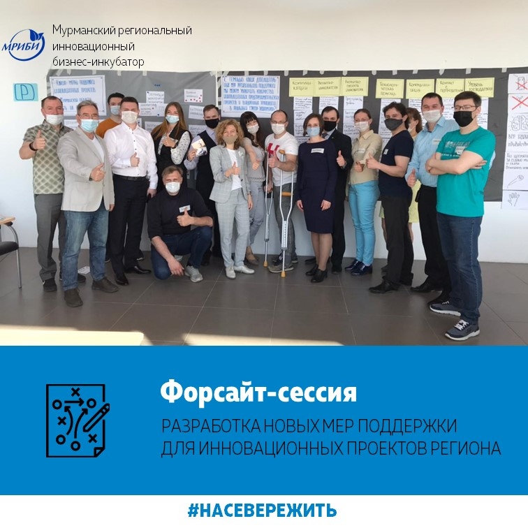 Форсайт-сессия по разработке дополнительных мер поддержки инновационных проектов  в Мурманской области