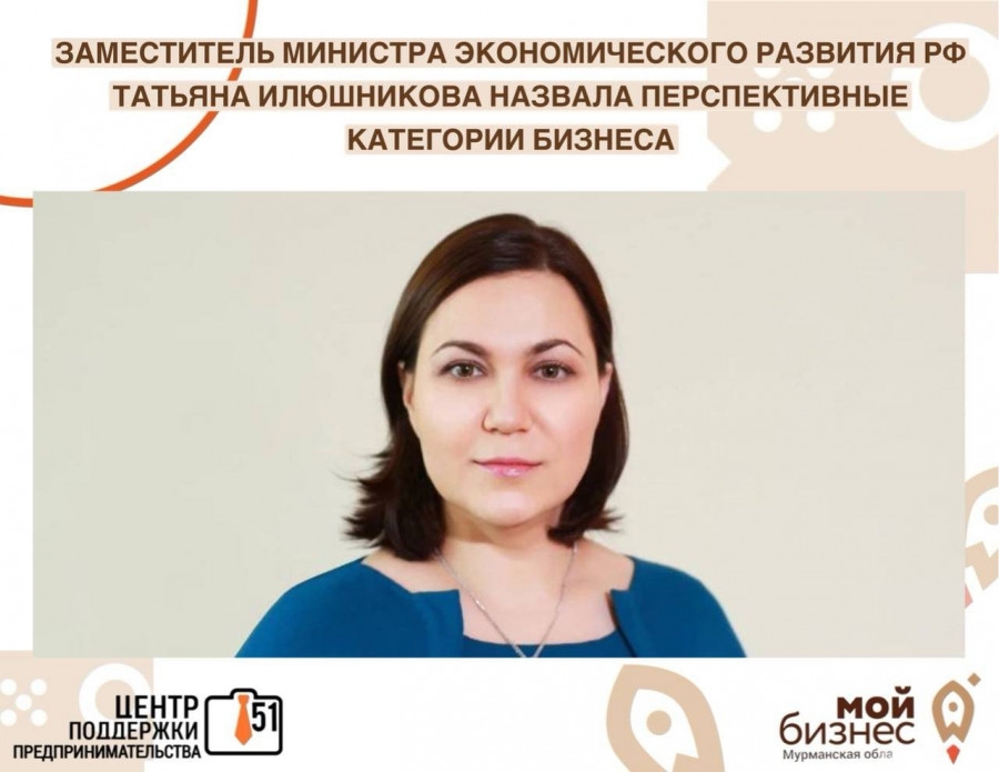 Заместитель министра экономического развития РФ Татьяна Илюшникова на мастер-классе «Лидерство. Предпринимательство. Волонтерство» в ВШЭ рассказала о перспективных видах предпринимательства в России